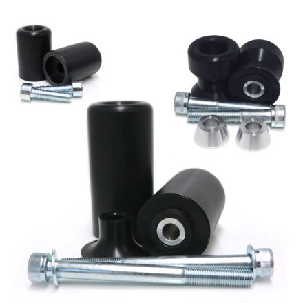 ZX6R/RR 05-06 Black Complete Slider Kit