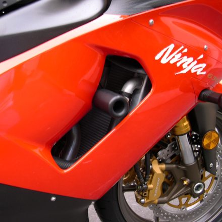 ZX6R/RR 05-06 Black Complete Slider Kit - Image 3