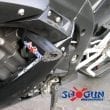 R1 04-06 NO CUT Black Frame Sliders - Image 6