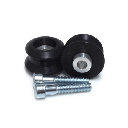 ZX6R 13-25 Ultra Compact Black Swingarm Spools - Image 2