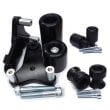 GSXR750 11-23 NO CUT Black Complete Slider Kit - Image 2