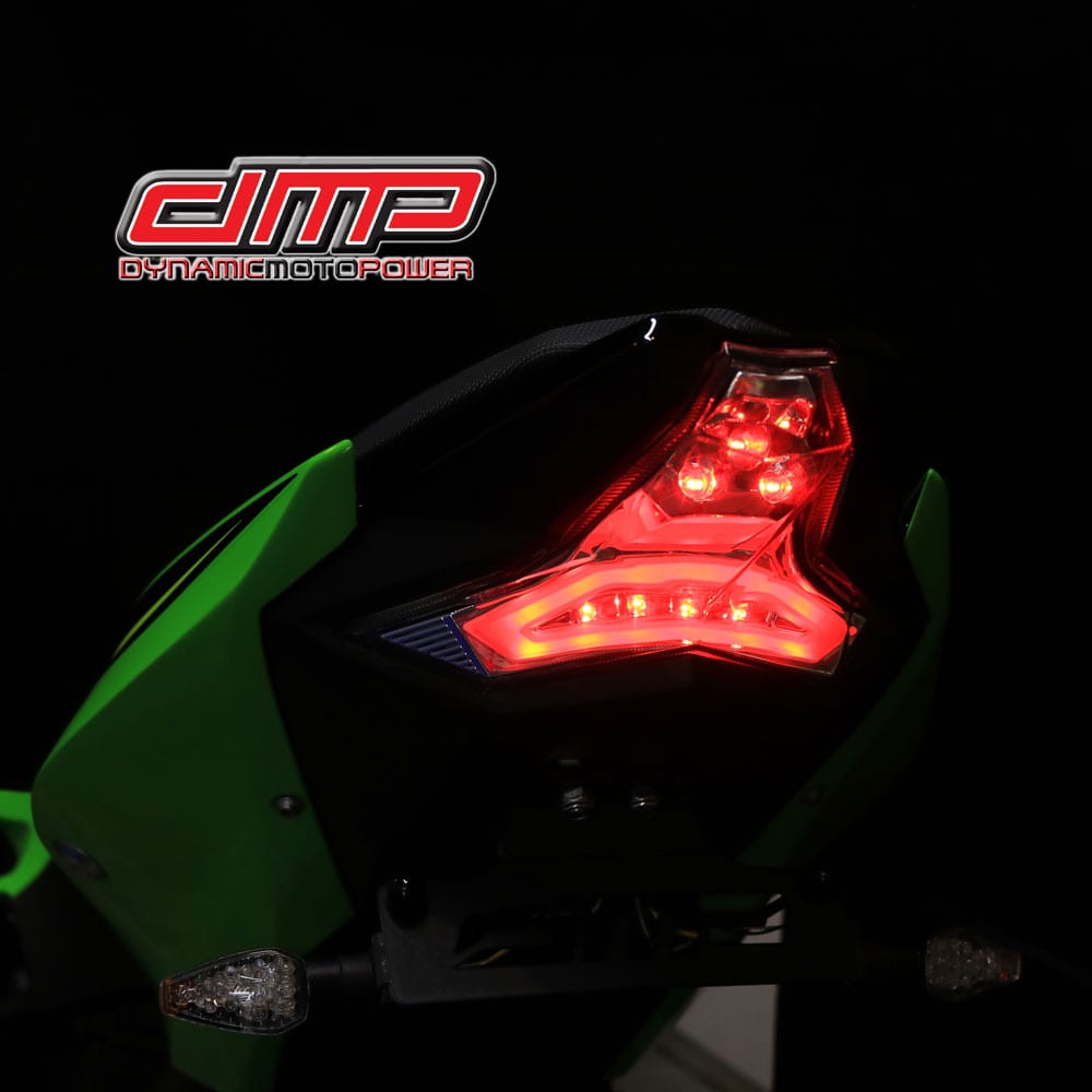 Ninja 400 18-20 Z400 19-20 ZX6R 19-20 Integrated LED Smoked Tail 