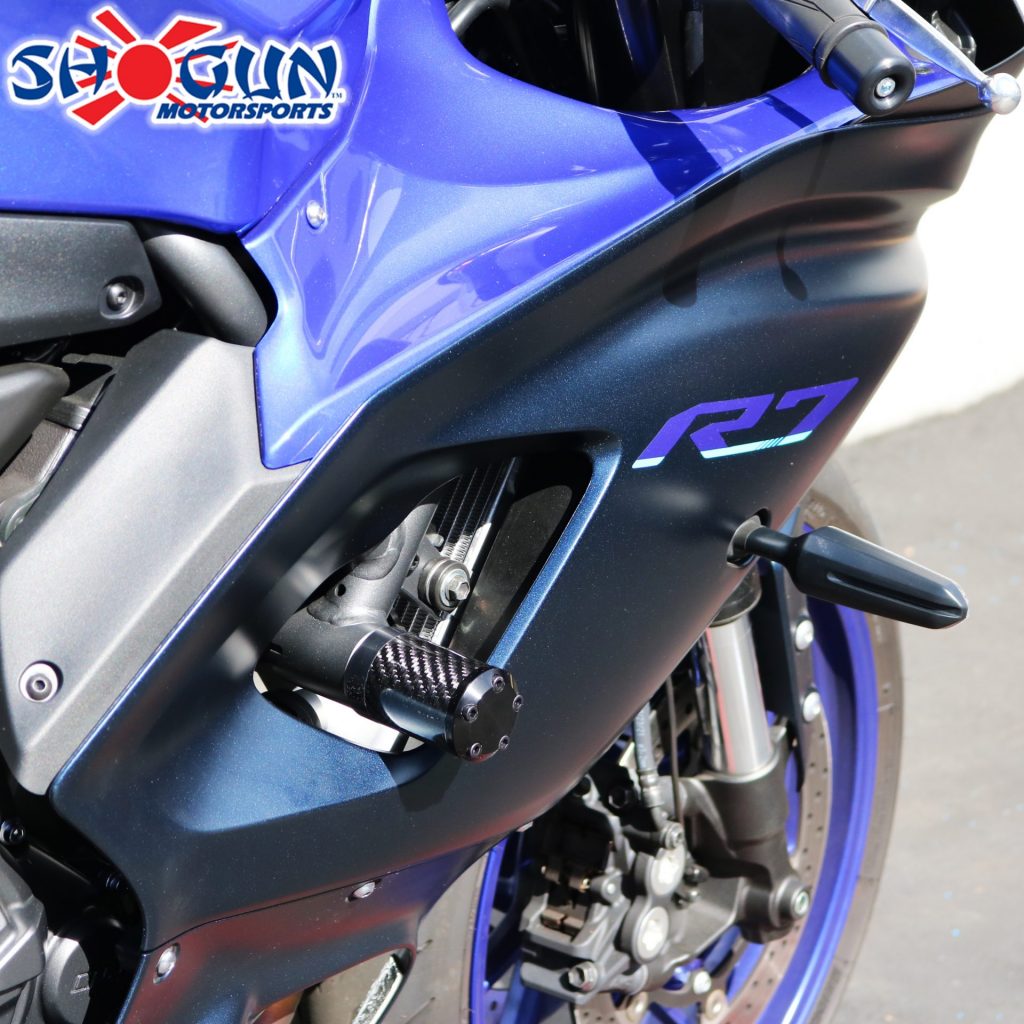 Shogun Swingarm Spools For Yamaha YZF-R7 & FZ8 - USA Made CNC Machined Sliders For Sportbikes