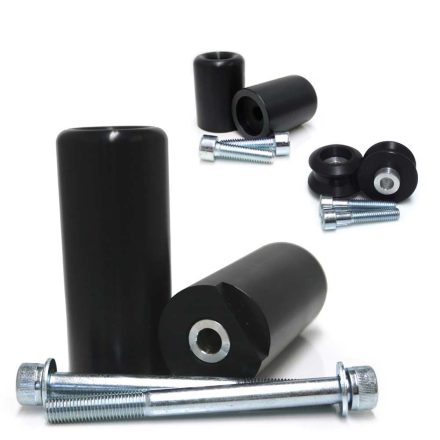 GSX-8S 23-25 NO CUT Complete Kit Black Frame Sliders